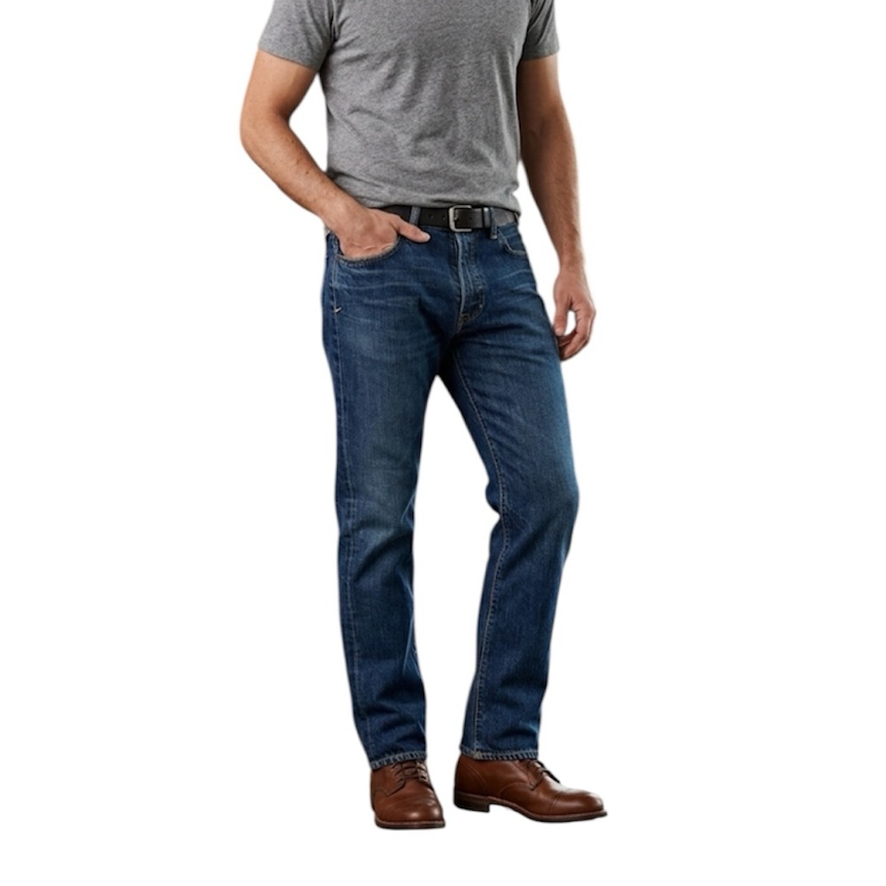 Polo by Ralph Lauren Dark Blue Men’s Straight-Leg Jeans 34 x 34